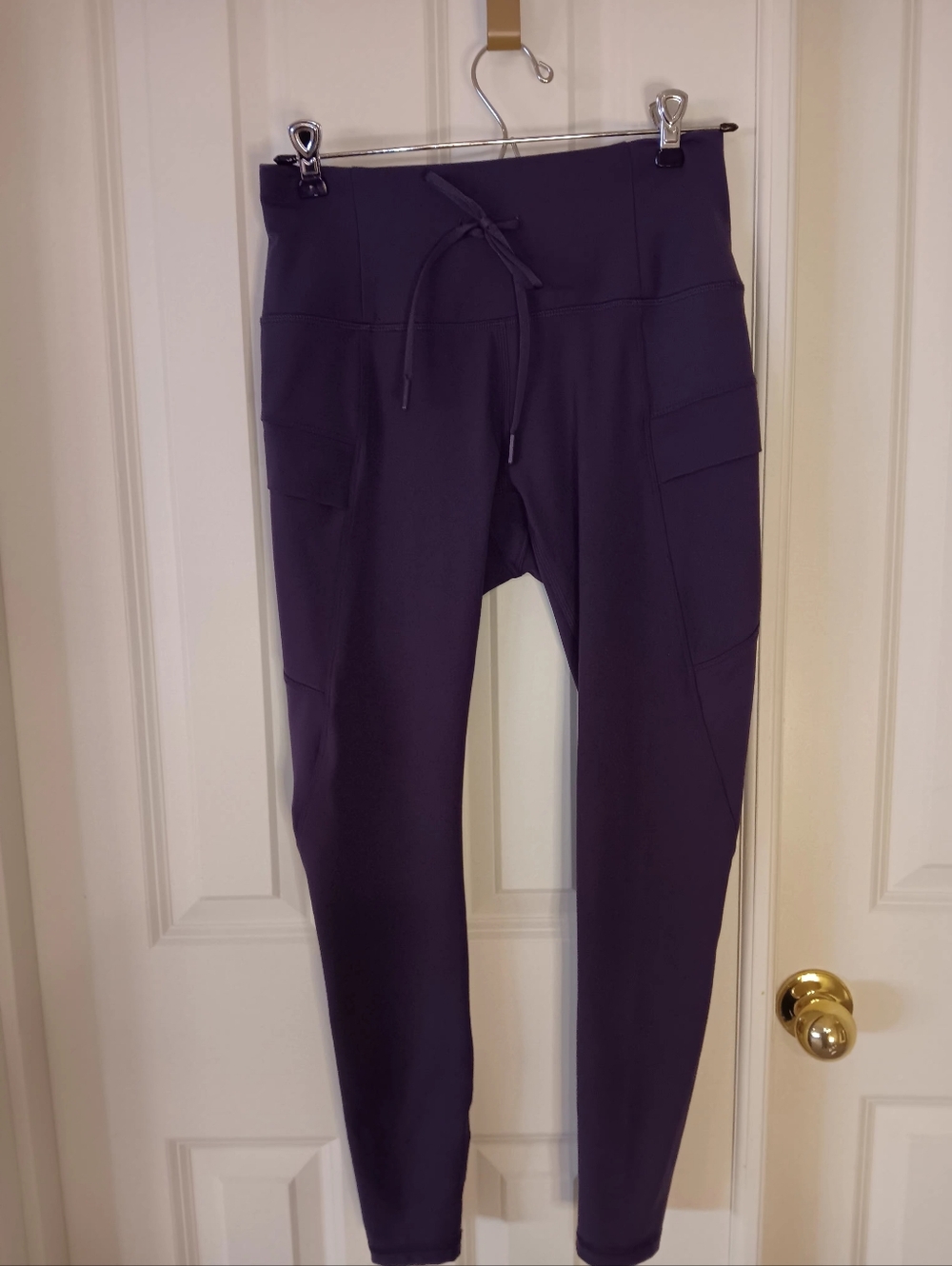 Spyder Active High-Waist Leggings in Plum